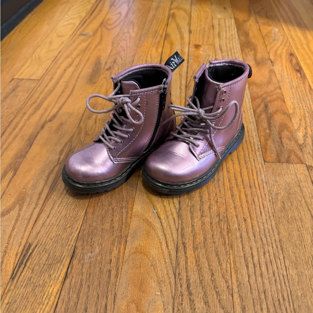 Dr. Martens | Pink Toddler Boots | Size 9